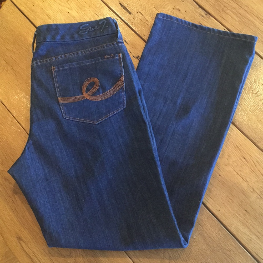 SEVEN 7 Boot Cut stretch jeans size 12